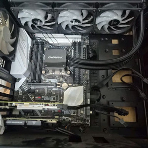 i9-10920X + prime X299 + 980 pro 1tb 2개 enermax 수냉쿨러 이미지
