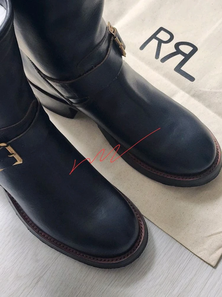 rrl 더블알엘 엔지니어 부츠 이미지