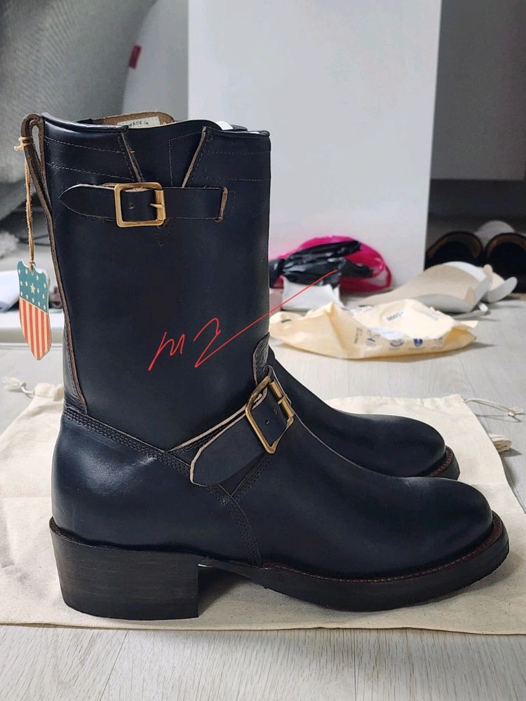 rrl 더블알엘 엔지니어 부츠 이미지