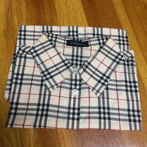 버버리 Burberry 정품 반팔 셔츠 면 100% 55사이즈 이미지