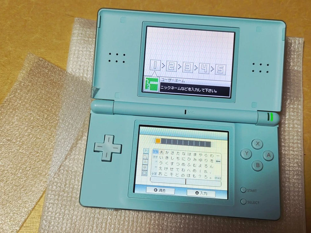 할인가능) 새제품 아이스블루 dslite ds라이트 닌텐도게임보이 레트로랜드 이미지