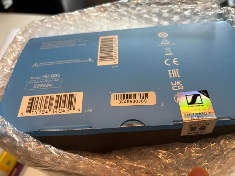 HD600 미개봉 이미지