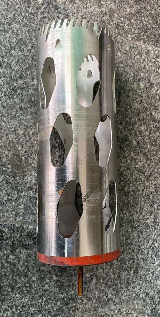 스티로폼 롱홀쏘 단열재 롱홀쏘 101x310mm SDS 타입 롱홀커터 상태 좋은 제품 팝니다. 이미지