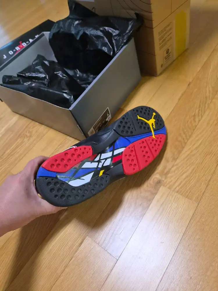 [미시착 새상품] 에어조던 8 레트로 플레이오프 (오리지널) - 275mm/us9.5 이미지