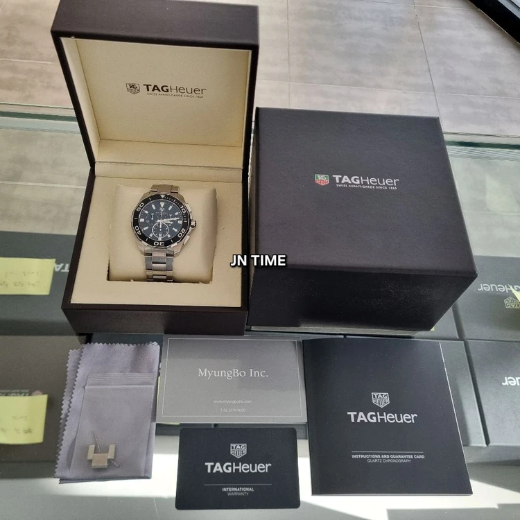 태그호이어 아쿠아레이서 300 크로노그래프 쿼츠 43mm CAY111A(2018년식) 이미지
