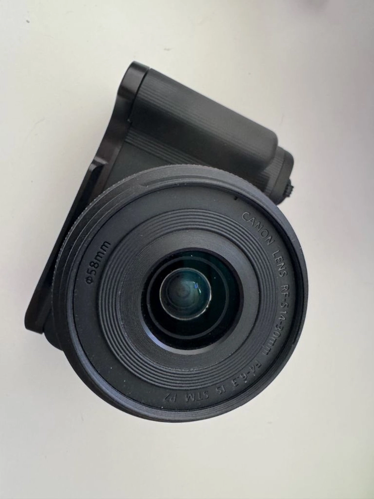 캐논 EOS R50v 미러리스 카메라 RF-S 14-30mm F4.5-6.3 IS STM PZ 렌즈 키트 이미지