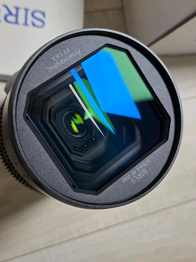 시루이 아나모픽 아나몰픽 50mm t2.9 파나소닉 L마운트 시네마렌즈 이미지