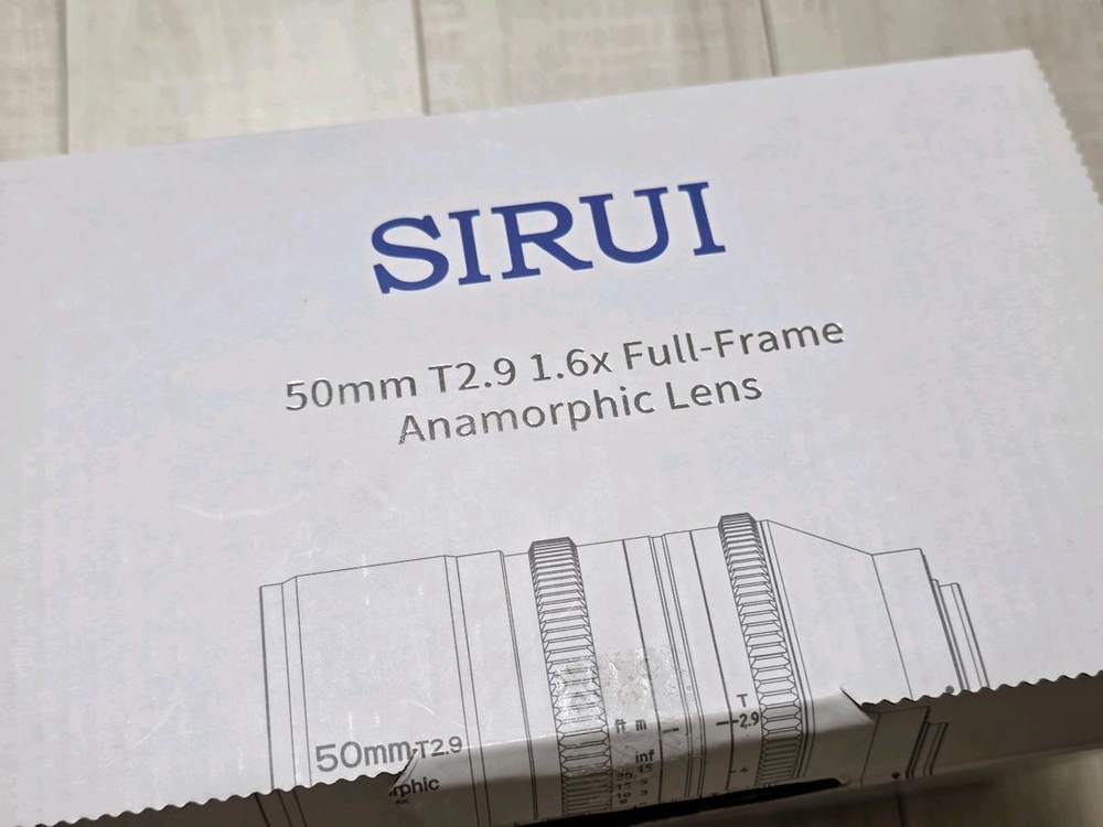 시루이 아나모픽 아나몰픽 50mm t2.9 파나소닉 L마운트 시네마렌즈 이미지