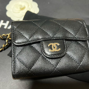 샤넬 카드지갑 스트랩 클똑 chanel 이미지
