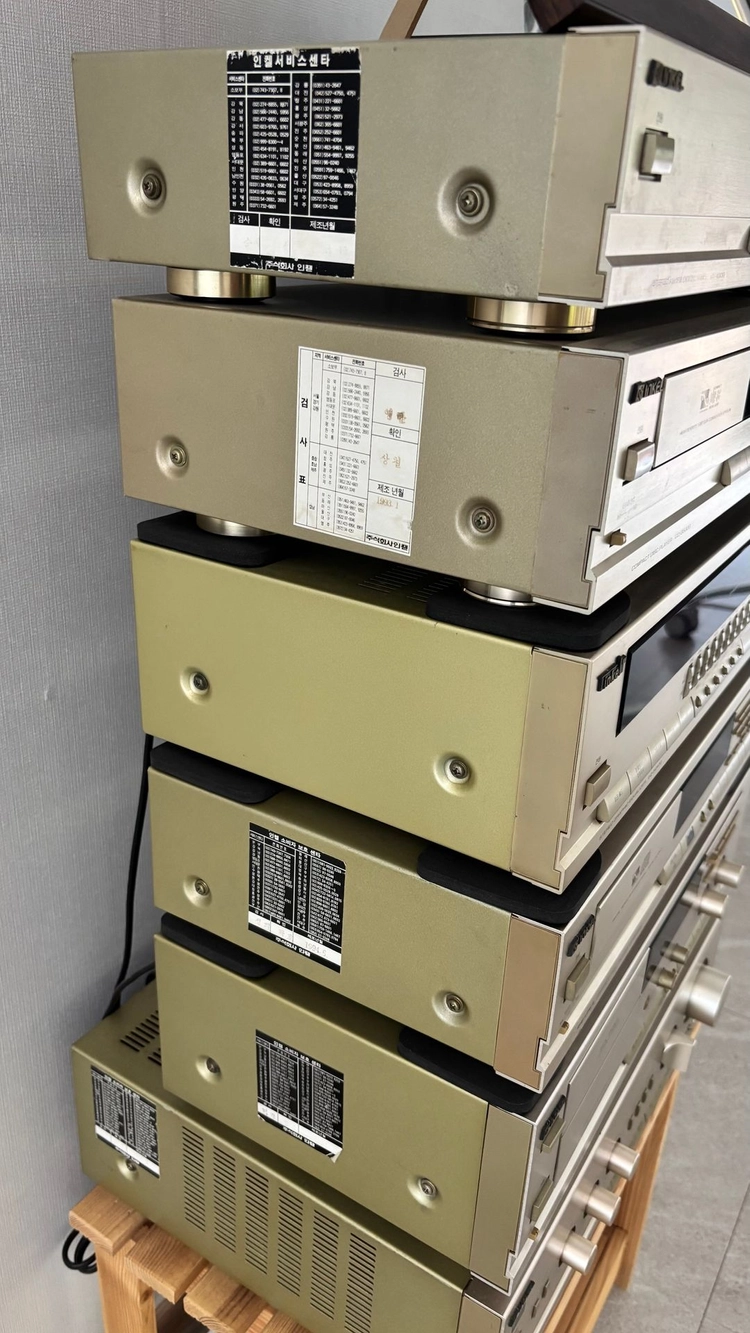 인켈 금장 분리형 오디오세트 AX-7030G 6단 이미지
