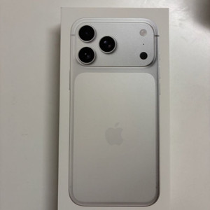 아이폰 17 프로맥스 실버 256GB 자급제 미개봉 이미지