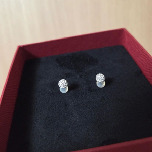 (새상품)14k 큐빅볼 귀걸이 이미지