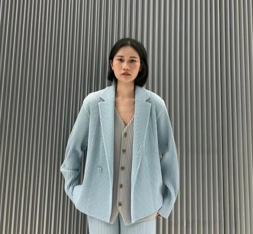 이세이미야케 옴므플리세 크롭자켓~ 이미지