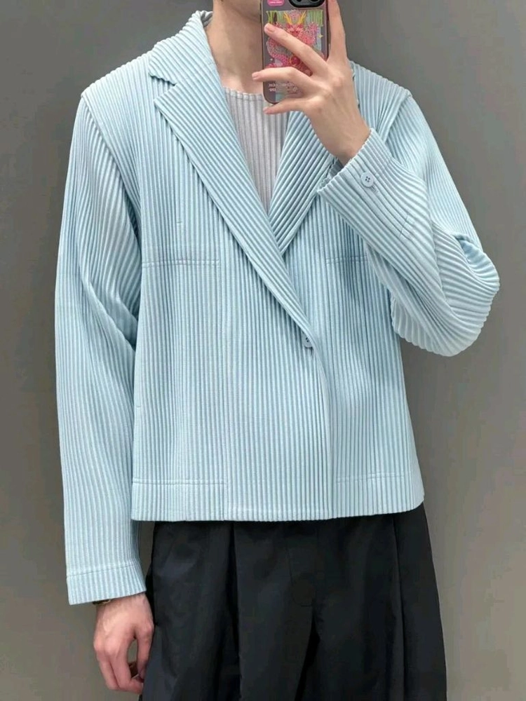 이세이미야케 옴므플리세 크롭자켓~ 이미지