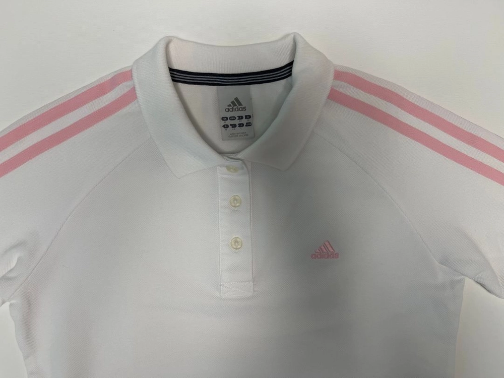 아디다스 00s 올드 재팬 여성 빈티지 반팔 카라 티셔츠 일본 Adidas 이미지
