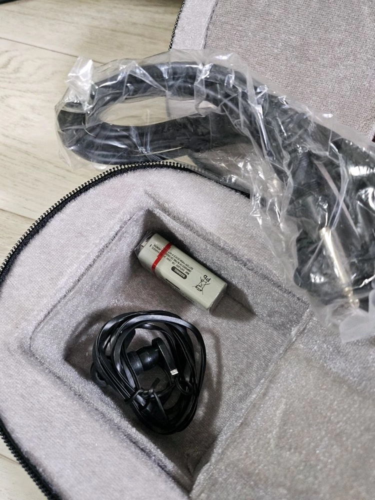 블랙 전자 바이올린 (케이스, 활, 이어폰 포함) 이미지