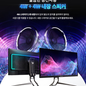 에이서 32인치 UHD4K 144Hz 게이밍모니터 이미지
