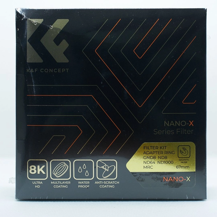 K&F Concept NANO-X 마그네틱 5 pcs. 필터 세트 (새상품) (67mm-95mm) 이미지