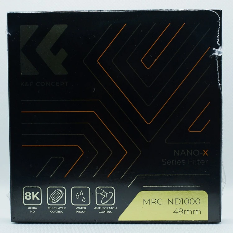 K&F Concept NANO-X 슬림 ND1000 필터 AGC Glass (새상품) (49mm-95mm) 이미지