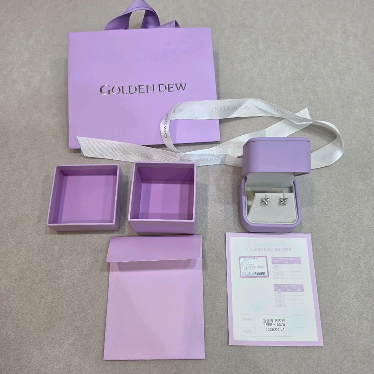 [정품/새상품]골든듀 펄시피아쁘띠2(D) 귀걸이 이미지