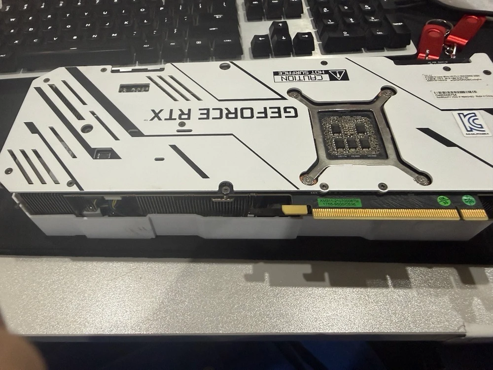 GALAX 지포스 RTX 3080 EX Gamer WHITE OC D6X 10GB 이미지