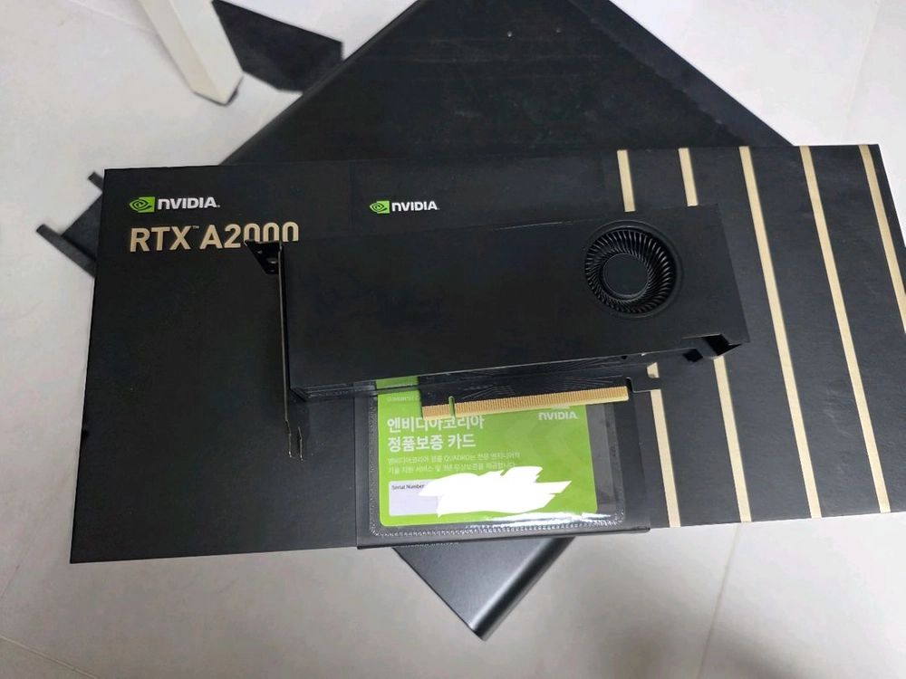 RTX A2000 6GB 박풀 - 안심되는 중고거래