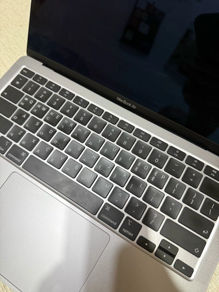 맥북에어 M1 2020 8GB 256SSD 스페이스그레이 판매 (MacBook Air) 학생용 재택근무용 이미지