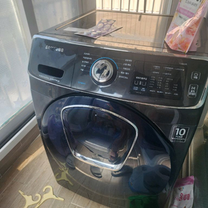 삼성 드럼세탁기 애드워시 WF21N8750TV 블랙 캐비어 21kg 이미지