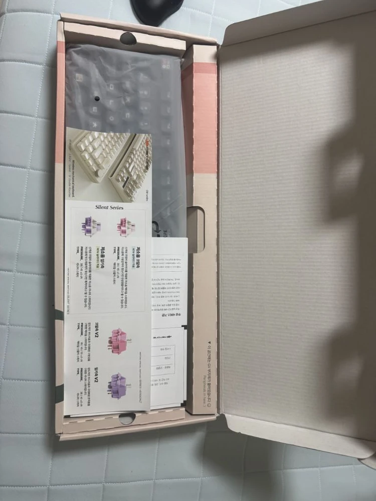 엠스톤 저소음 밀키축 gv10 훈민정음에디션 38g 이미지