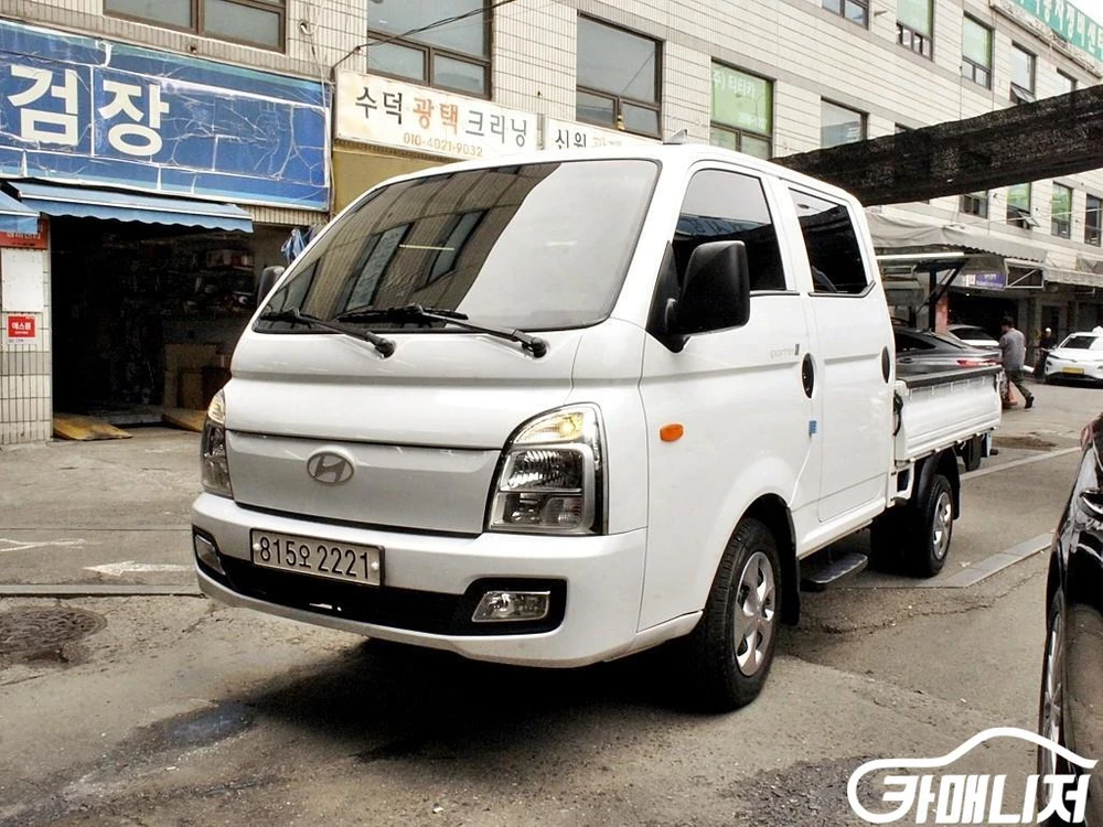 [소형화물][카고]포터2 (LPG2.5터보) 더블캡/초장축/2WD 스마트 (6인승 /1톤) 6월초특가 이미지