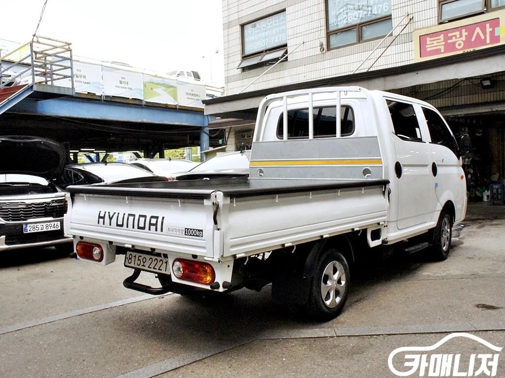 [소형화물][카고]포터2 (LPG2.5터보) 더블캡/초장축/2WD 스마트 (6인승 /1톤) 6월초특가 이미지