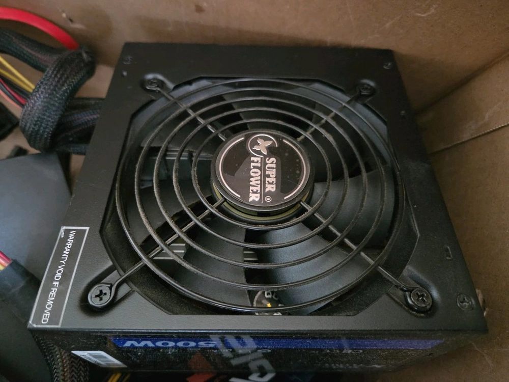 500W 슈퍼플라워 파워서플라이 이미지