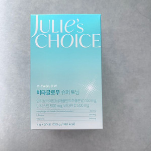 비타글로우 슈퍼 토닝 30포 4박스 이미지