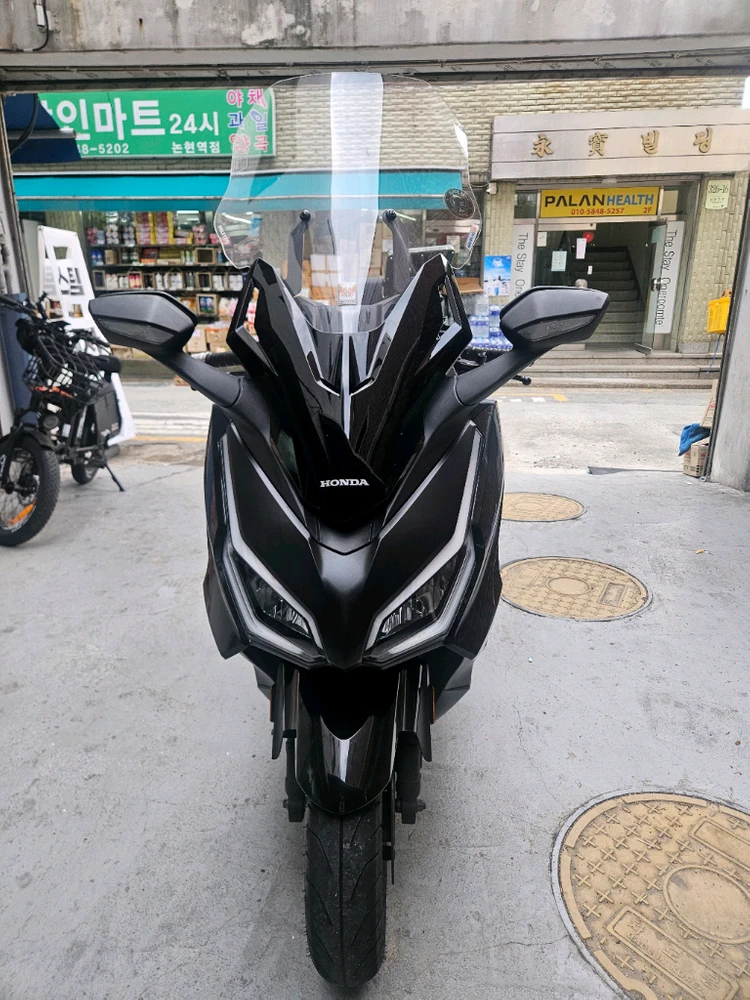 포르자350 24년식 블랙 기스x 이미지