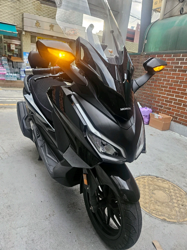 포르자350 24년식 블랙 기스x 이미지