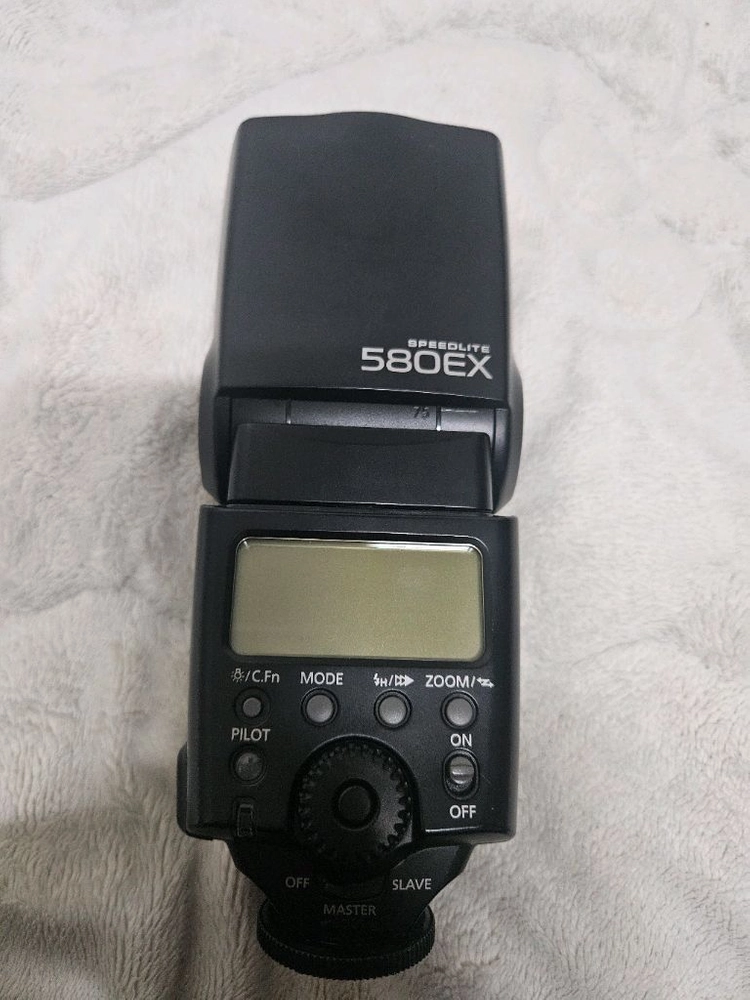 캐논 스피드라이트 580EX 외장 플래시 이미지