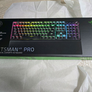 레이저 헌츠맨 V3 PRO 한국어 풀배열 미개봉 새상품 RAZER HUNTSMAN V3 PRO KR 이미지