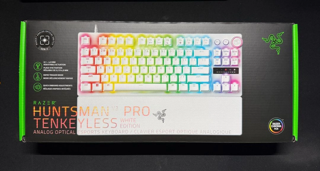 레이저 헌츠맨 V3 Pro TKL 화이트 이미지