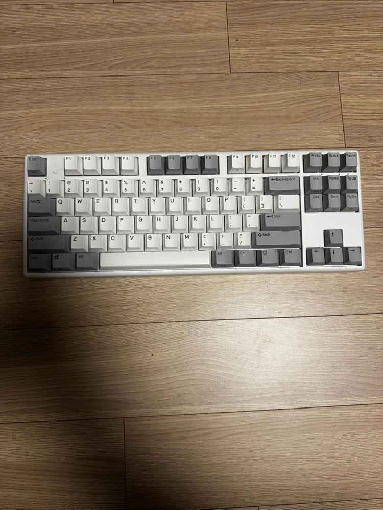 풀윤활&흡음)한성 무접점키보드 50g gk893b 이미지