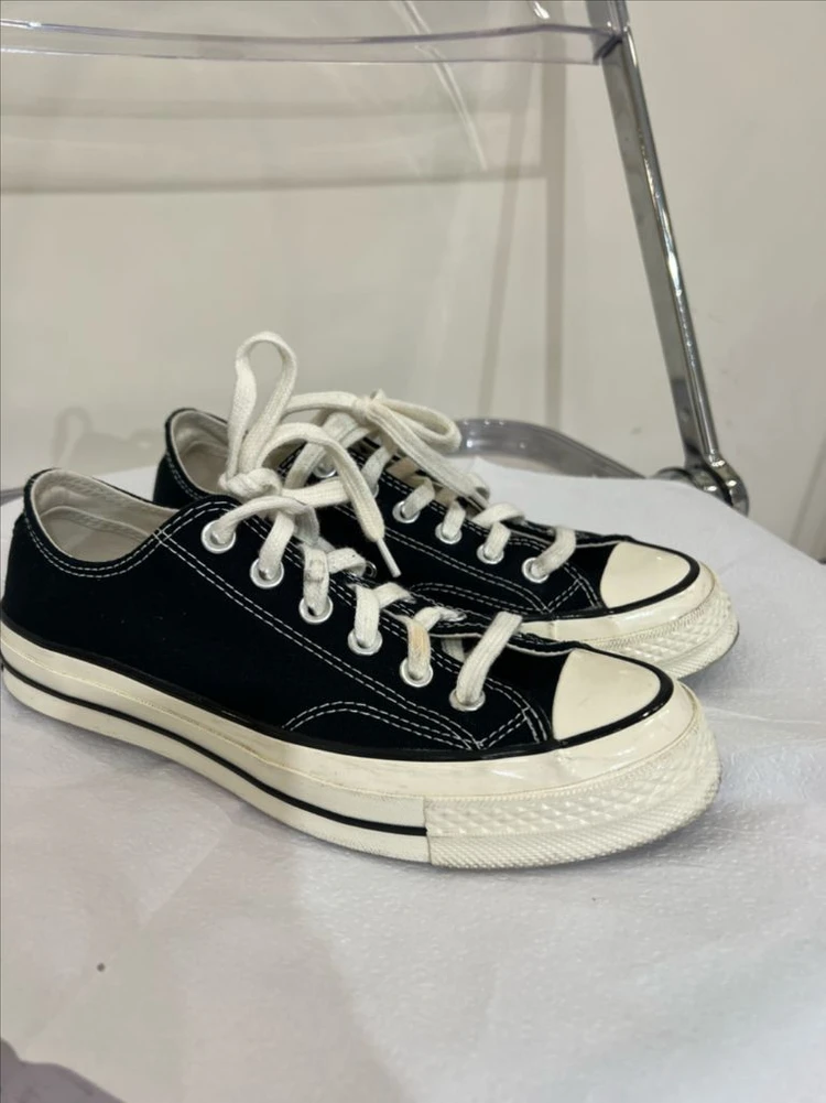 컨버스 척테일러 1970s 클래식 블랙 162058C 이미지
