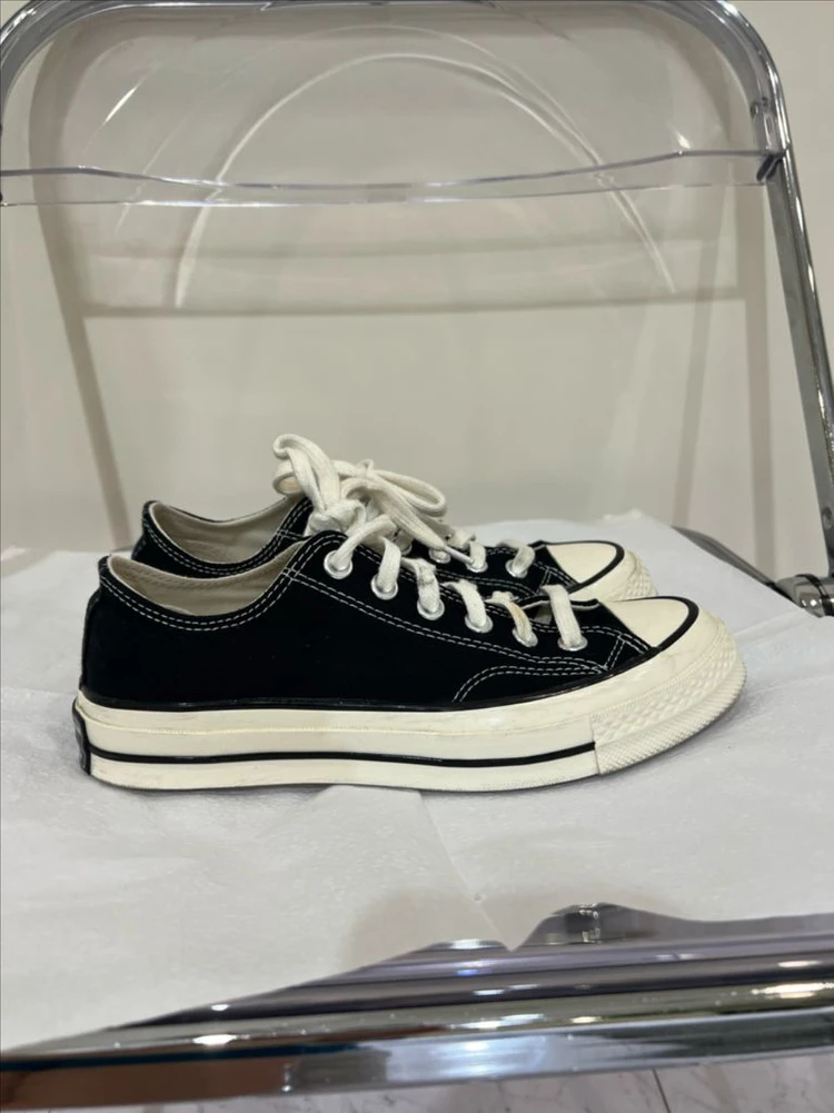컨버스 척테일러 1970s 클래식 블랙 162058C 이미지