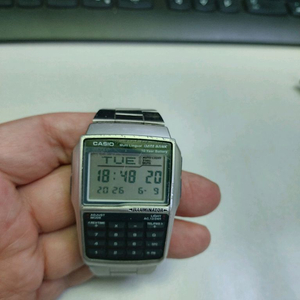 카시오 데이터뱅크 DBC-62 계산기 시계 판매 이미지