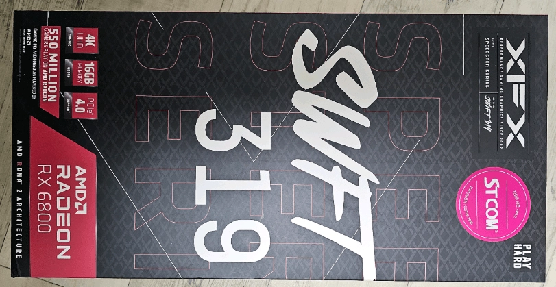 RX6800 swift. 보증o 이미지