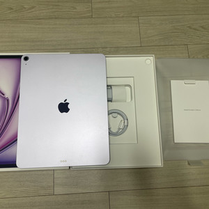 S급 ) 아이패드 에어 M3 13인치 128GB Wifi 퍼플 이미지