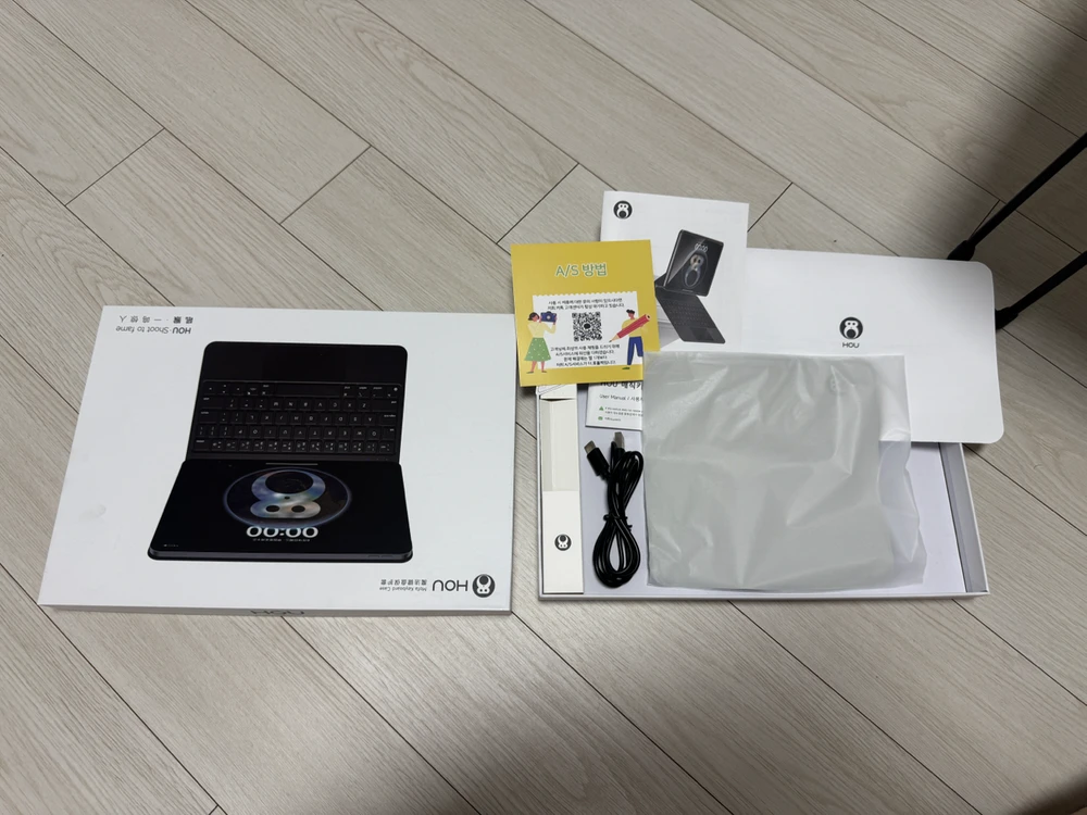 HOU 블루투스 매직키보드(아이패드 프로 M4 11 전용) 판매합니다. 이미지