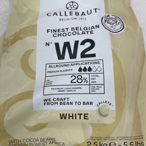 깔리바우트 화이트 커버춰 초콜렛 2.5kg 판매 이미지