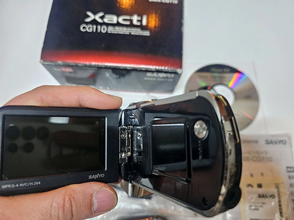 [박스0]산요 작티 CG110 올드디카(캠코더) SANYO Xacti CG110 이미지