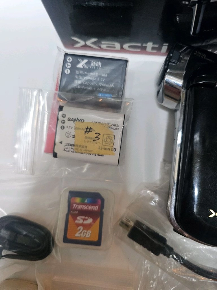 [박스0]산요 작티 CG110 올드디카(캠코더) SANYO Xacti CG110 이미지