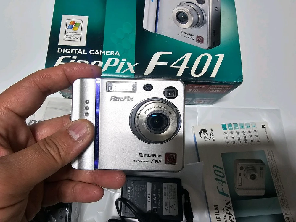 [박스0]후지 파인픽스 F401(올드디카) FUJI FinePix F401 (스마트미디어카드 포함) 이미지