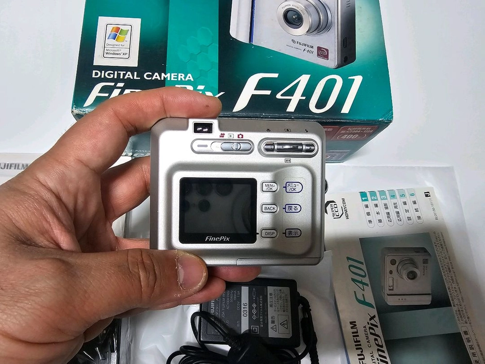 [박스0]후지 파인픽스 F401(올드디카) FUJI FinePix F401 (스마트미디어카드 포함) 이미지